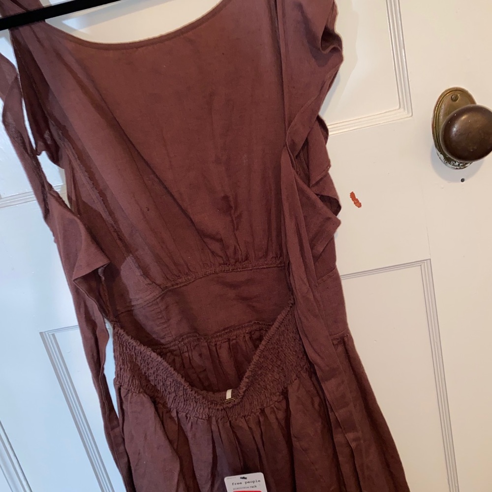 Free People Open Back Dress